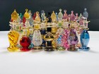 Lot Of 60 Tiny Hand Blown Egyptian Perfume Decorative Pyrex Glass Bottles 2 