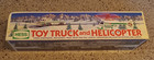 Vintage 1995 Hess Toy Truck   Helicopter New In Original Box Unused