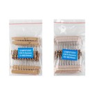 300pcs 30 Values 5  1 2w Resistor Kit 1 Ohm-1m Ohm Carbon Film Resistors Kit