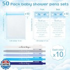 Chuangdi 50 Set Baby Shower Pens Favors For Guests It s A Boy girl Ballpoint 