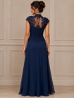 Mother Of The Bride Dress Formal Montage By Mon Cheri Navy  Sz 14 Nwt