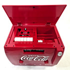 Vintage Coca Cola Cooler Chest Radio Cassette Radio Otr-1949