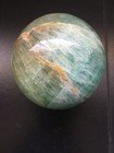542g    Natural Fluorite Sphere  Quartz Crystal Healing Stone 60mm 