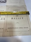 Metropolitan Opera House - 1936-1942 Seasons Amazing Period Ads Programs Quan 6
