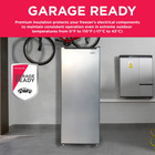 Large Capacity Freezer Upright Standing Food Storage Garage Platinum 6 5 Cu Ft