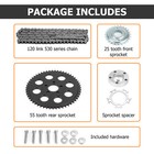 Mofun Chain Drive Conversion Kit Set For Harley Davidson Twin Cam Dyna 2006-2017