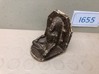Vintage Native American Indian Chief Chalkware  Book End Decor