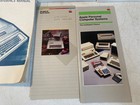 Vintage Apple Ii Manuals   Inserts Lot Applesoft Tutorial Reference Guide