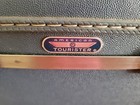 American Tourister Vintage Blue Train Case Luggage Makeup Organizer