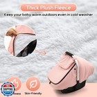 Winter Car Seat Cover Baby Gril  Infant Car Seat Cover With Soft 