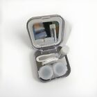  5pc Korean Contact Lens Case Storage Travel Kit Box Container W mirror  