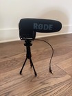 Rode Videomic Pro Camera-mount Shotgun Microphone   Tripod Included