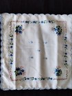 12 Ladies Handkerchiefs 100  Cotton Hankies Hankerchief Pocket Vintage Flower Zz