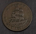 1837-1841 Hard Times Token Van Buren Metalic Currency Webster Credit  Lot  4732