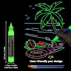 Roizefar Fabric Paint  16 Colors Glow In The Dark Paint  3d Permanent Acrylic Te