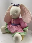 Rare 13  Russ Girl Rabbit The Bunny Bunch Vintage  Nylon Plush Stuffed  7048