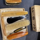 Pro Phy Lac Tic Deco Vanity Dresser Set Antique Vintage 7-piece Mirror Comb