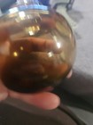 Dark Amber Reproduction Blown Glass Float Fishing Buoy Ball 5 