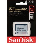 Sandisk Extreme Pro Cfast 2 0  512gb Memory Card  Max Read Speed 525 Mb s
