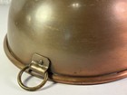 Beauty Early Original Solid Copper 1920s Mixing Kitchen Bowl 10  Vintage W  Ring