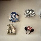 Disney Disneyland 60th Anniversary Exclusive Mickey Mouse Pin Set 2015