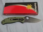 Spyderco Tenacious Folding Knife 3 38  8cr13mov Steel Blade Green G10 Handle