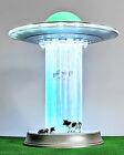 Ufo Model Cow Abduction Alien Decoration Area 51 Ufo Lamp Spacecraft Space Lover