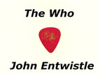 The Who John Entwistle Signature Tour Guitar Pick Ringo Starr s All-star Band