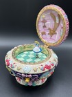 Disney Alice In Wonderland Round Ceramic Music Box Disney Collection