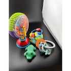 Nuby Ice Gel Teether Keys Dinosaur Spark Create Imagine Spinning Wheel Lot Baby