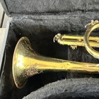 Vintage Bach Cr300 Cornet Instrument W  Case -  no Mouth Piece See 