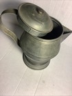 Antique 18-19th Century Large  Pewter Tankard Handled With Removable Lid