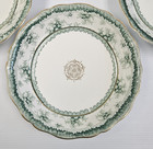 Set Of  4  John Maddock   Sons Hamilton Green 7 5 8  Coupe Soup Bowls