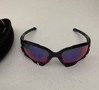Oakley Jawbone 04-203 Sunglasses Black Frame Multiple Lens Cycling Has Wear