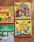 Lot Of  8  Vintage Disneyland Record And Book 33 1 3 Rpm Vinyl See Hear Read