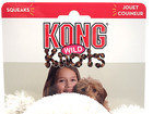 Kong Wild Knots Bear Xl Light Gray Squeaky Plush Dog Toy