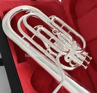 Professional Silver Plating Wbh-405 Compensating Baritone Horn Free Shipping