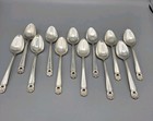 12 Pc Vintage 1847 Rogers Bros Eternally Yours Silverplate Teaspoons Spoons Lot