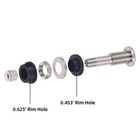 Vaincre 4 Pcs Tr416 Metal Valve Stems  High Pressure Tire Stems 