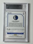 Luka Doncic Signed 2019-20 Mavericks Hoops Sga  dal1 Beckett Authentic Autograph