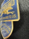 Vintage Gray Line Bus Driver s Hat Badge Pin With Eagle And Greyhound Design