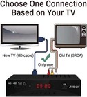 Atsc Digital Tv Converter Box For Analog Hdtv Tuner
