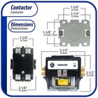 Appli Parts Apac-240240 Heavy Duty 2 Poles Contactor 40 Amp 240 Volts Coil Repla