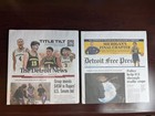 Michigan Wolverines Basketball The Det News And Free Press April 7-8 Full Sets
