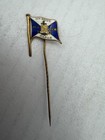 Hamburg Amer  Line Enameled Pin Ich Reise Mit Der Hapag I Travel With Hapag Jb