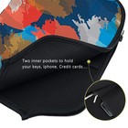 Wk Ieason Neoprene Pickleball Paddle Cover With Inner Pockets And Handle Stra   
