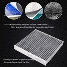 80291-tf3-e01 Charcoal Pollen Cabin Air Filter For Honda Civic Hr-v Cr-v Rdx tlx