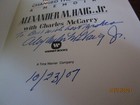 Inner Circles  Alexander Haig Signed  Secretary Of State Ronald Reagan To Bill
