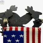  b0825 U s  Spanish American War Veterans Medal Numbered Badge 1898-1902