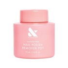 Polish Remover Pot   Acetone-free Nail Polish Remover With Sponge Lid For Man   